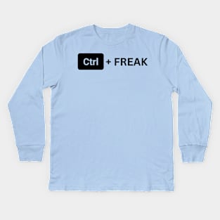 Control Freak - Ctrl+Freak Kids Long Sleeve T-Shirt